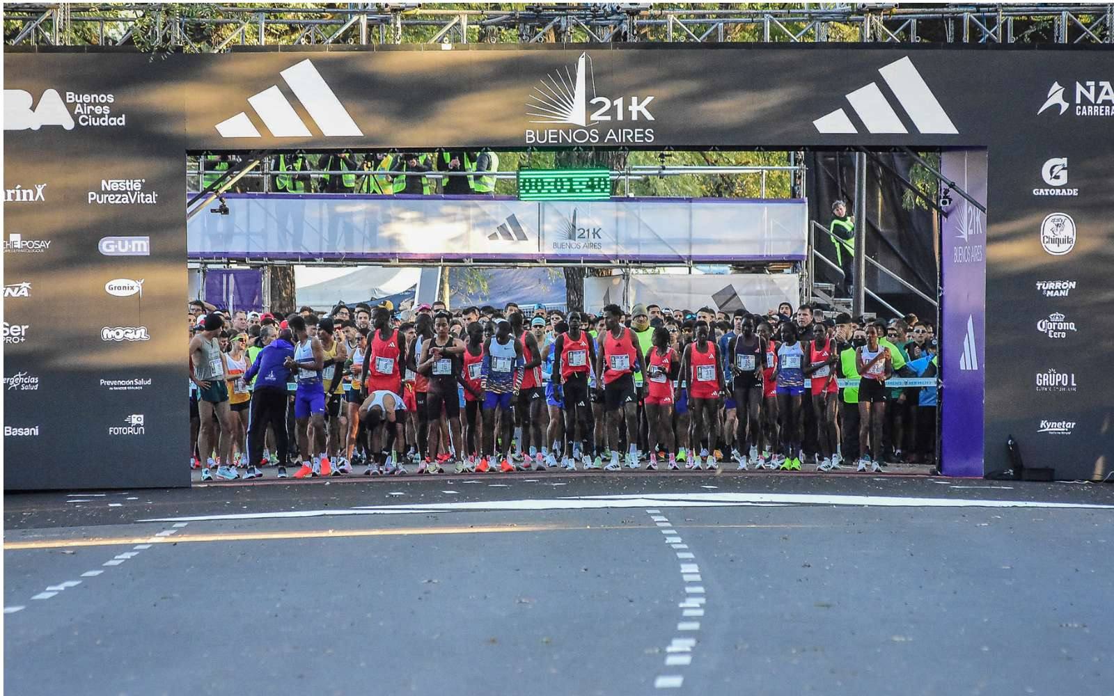 Así será la modalidad de largada de los 21K de Buenos Aires